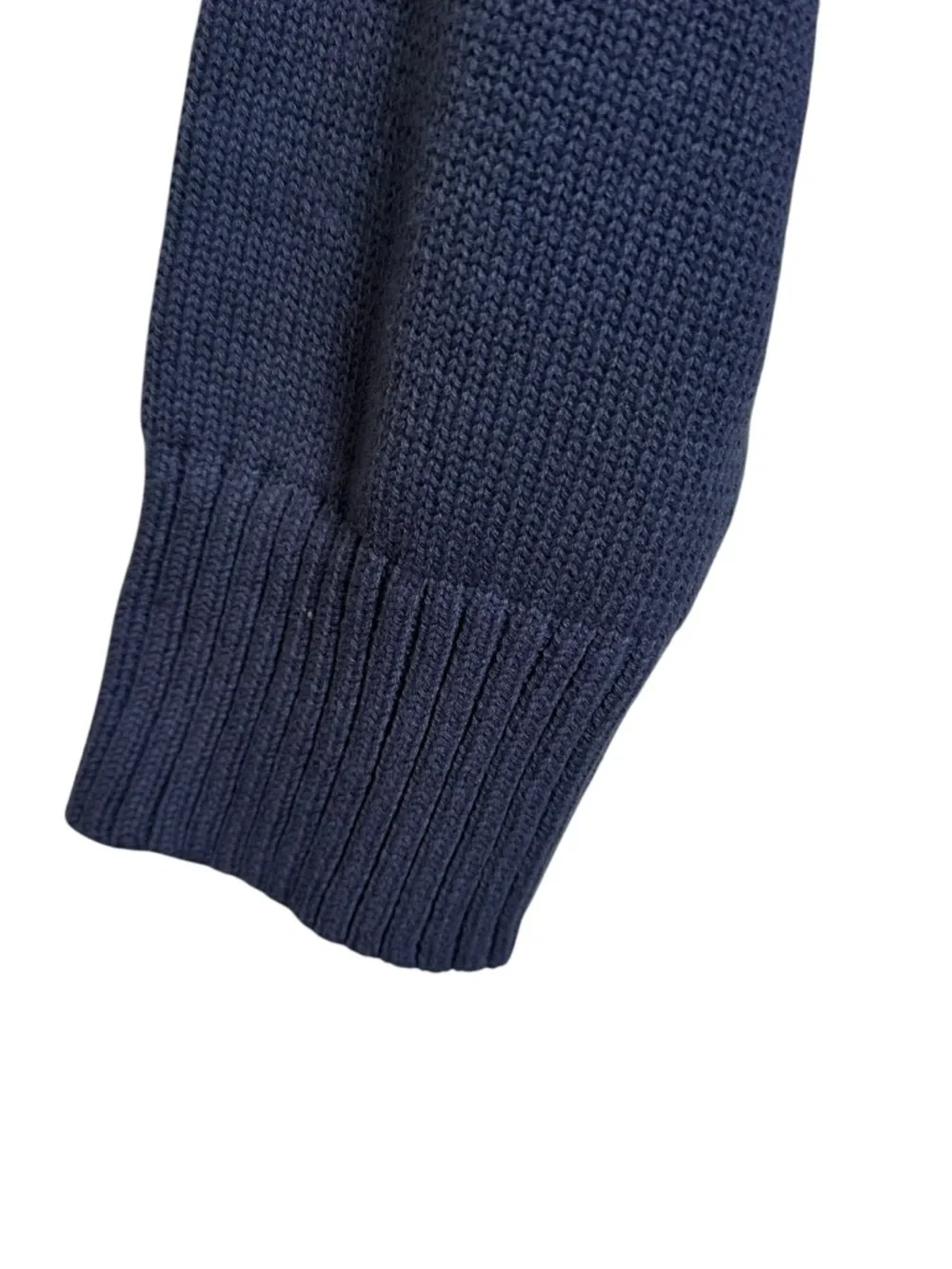 Old Navy NWT Women Crew Neck American Flag Sweater XL Knit Navy Blue USA Coastal - Picture 5 of 10